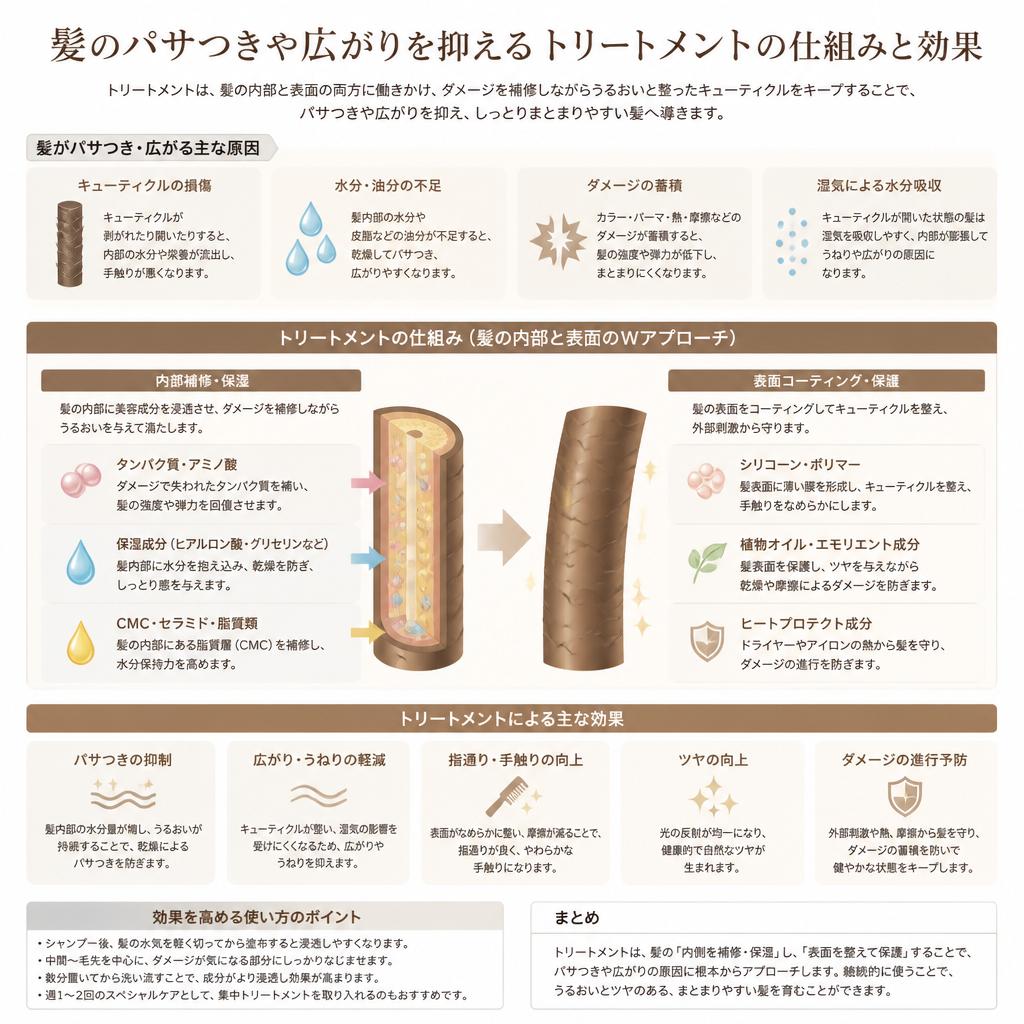 2. 髪質改善トリートメントでダメージケア