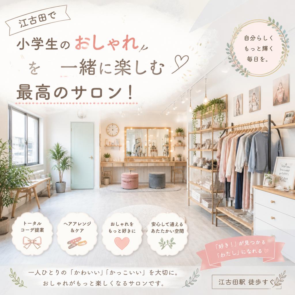江古田で小学生のおしゃれを一緒に楽しむ最高のサロン！
