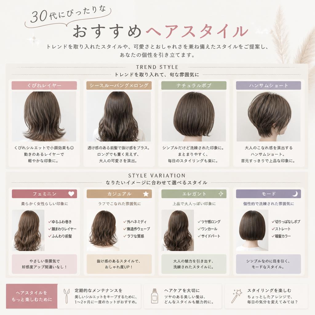 30代向けおすすめスタイル