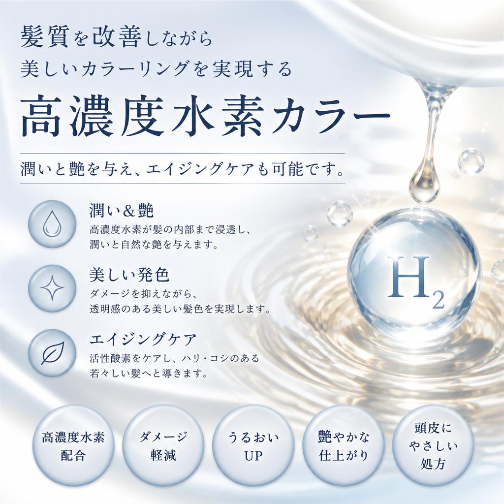 高濃度水素カラーとは？