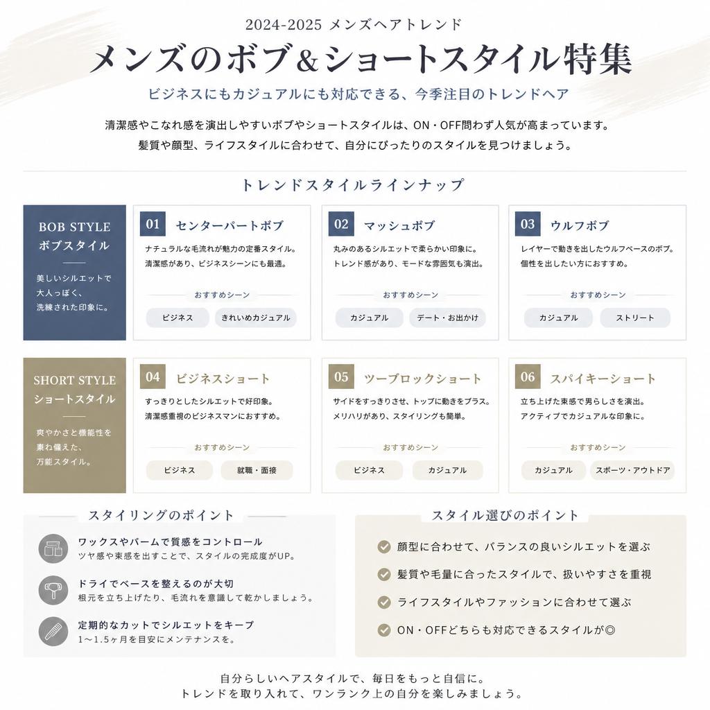 5. メンズヘアスタイルのトレンド