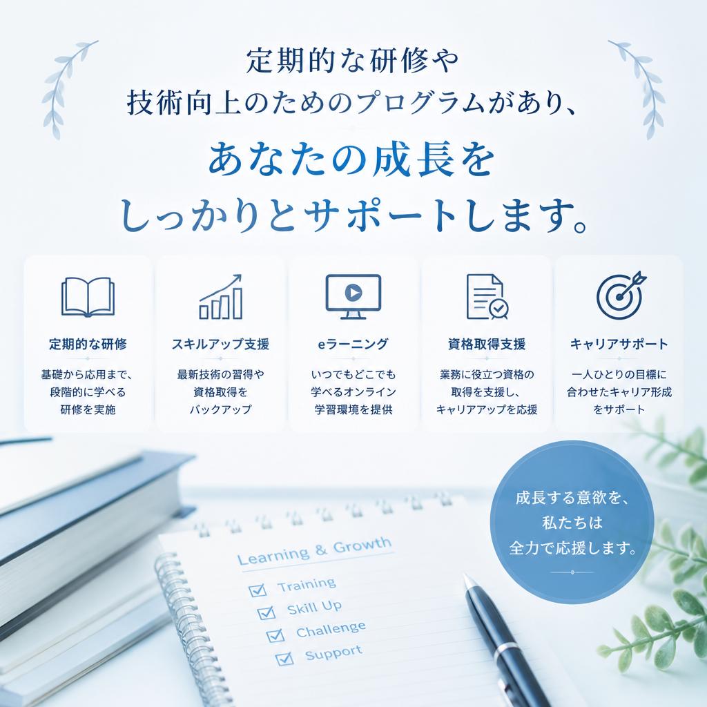 技術力向上のためのサポート