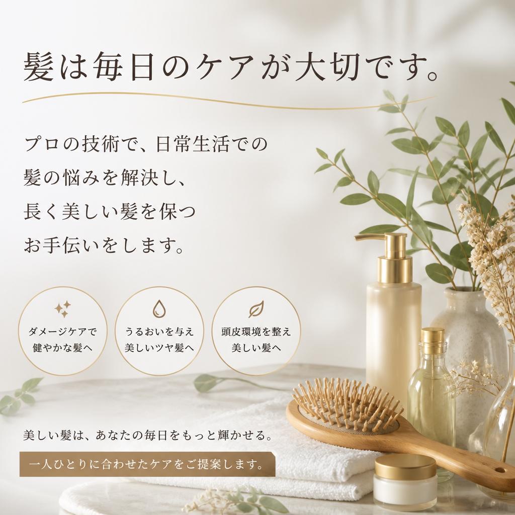 5. 美髪ケアの重要性