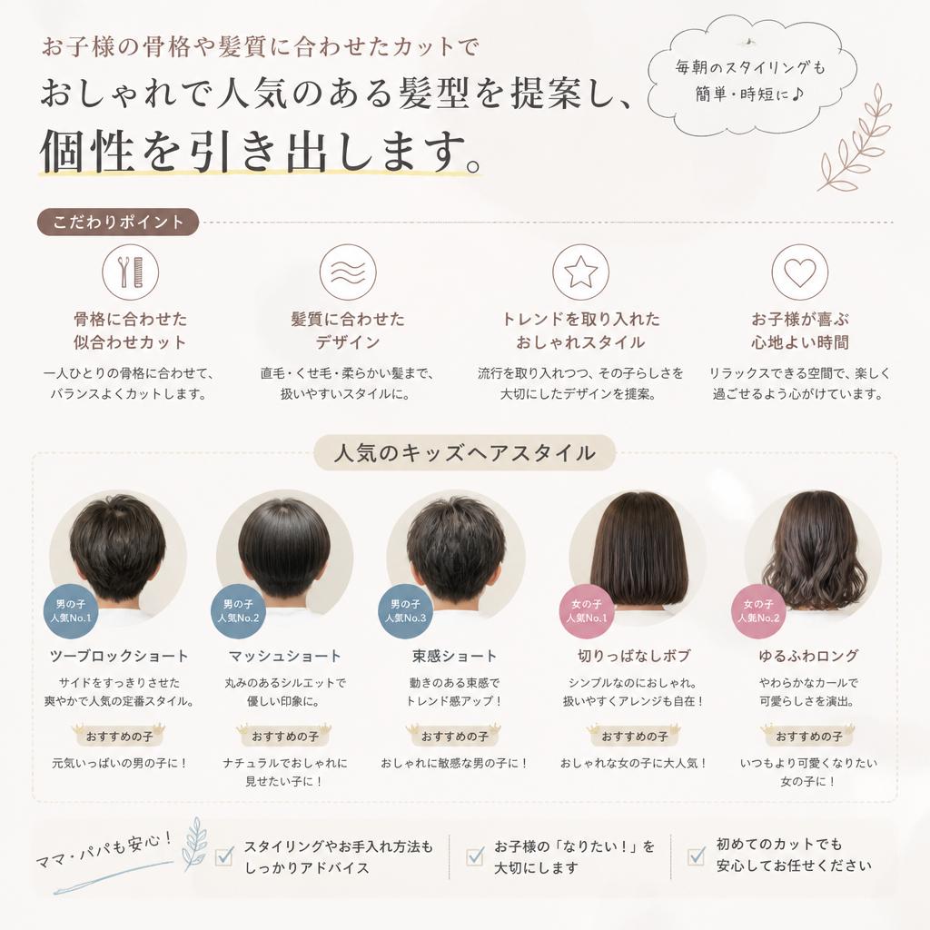 こだわりのカット技術