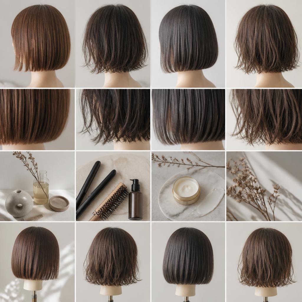 トレンドのボブヘアスタイル