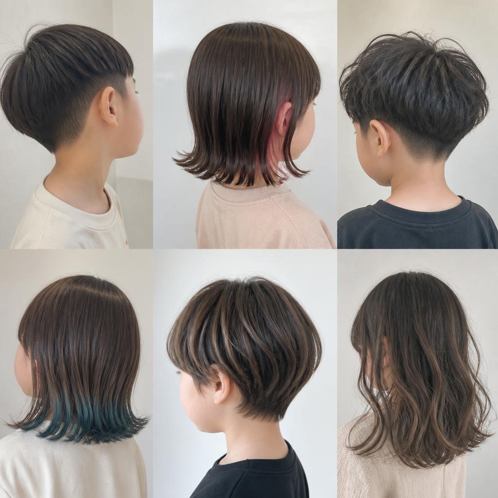 トレンドを取り入れたヘアスタイル