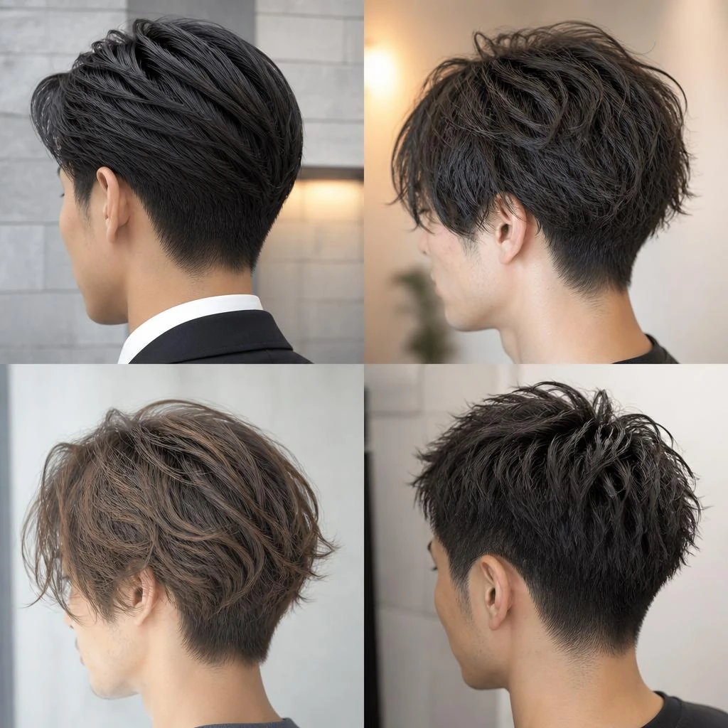 メンズカットもお任せ！