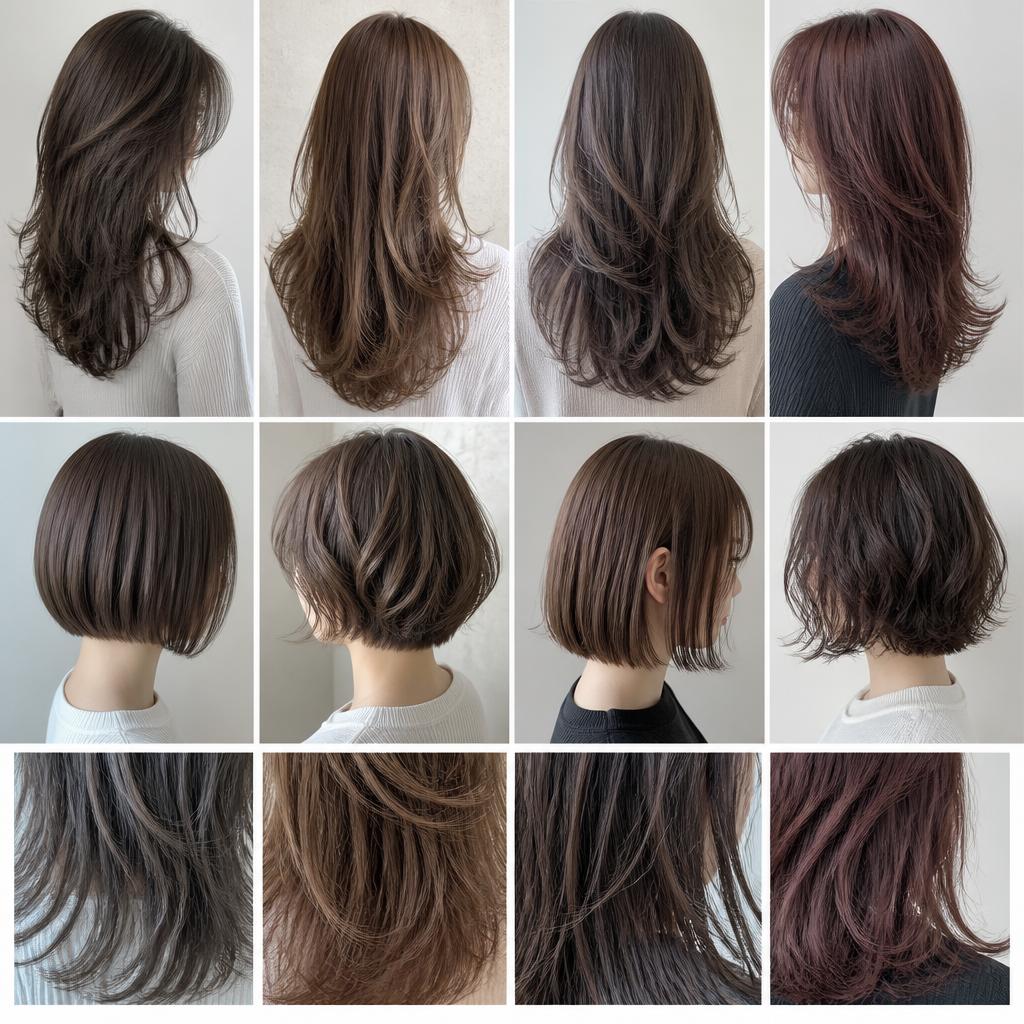 人気スタイルのご紹介：レイヤーヘアとボブスタイル