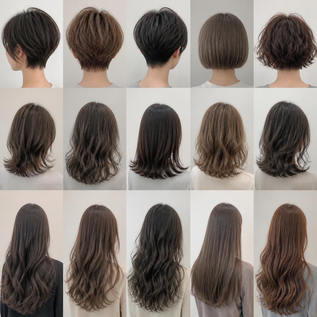 最新トレンドヘアスタイル