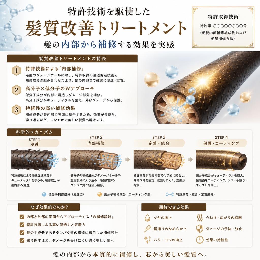 トリートメントの効果