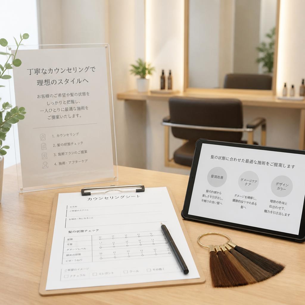 技術力と丁寧なカウンセリング