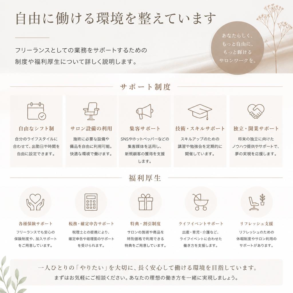 働きやすい環境