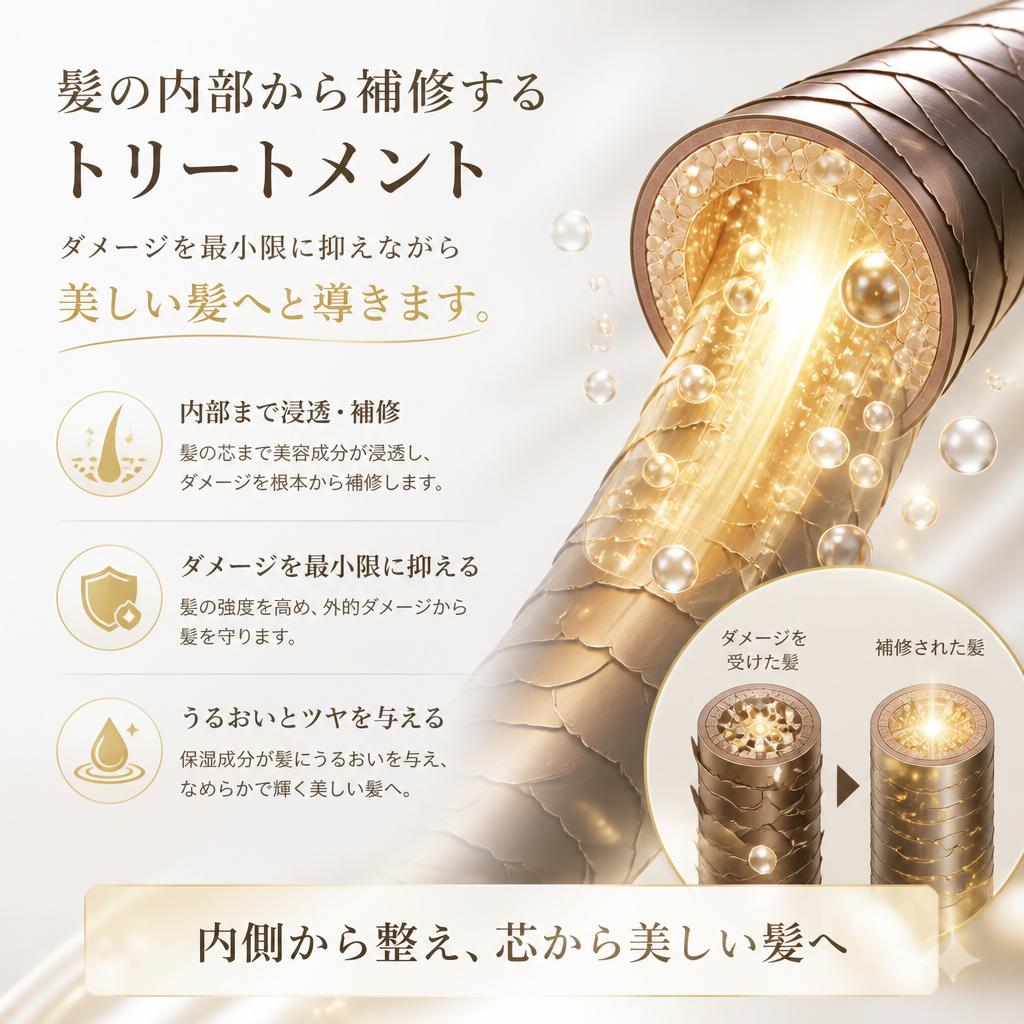 高品質なトリートメントシステム